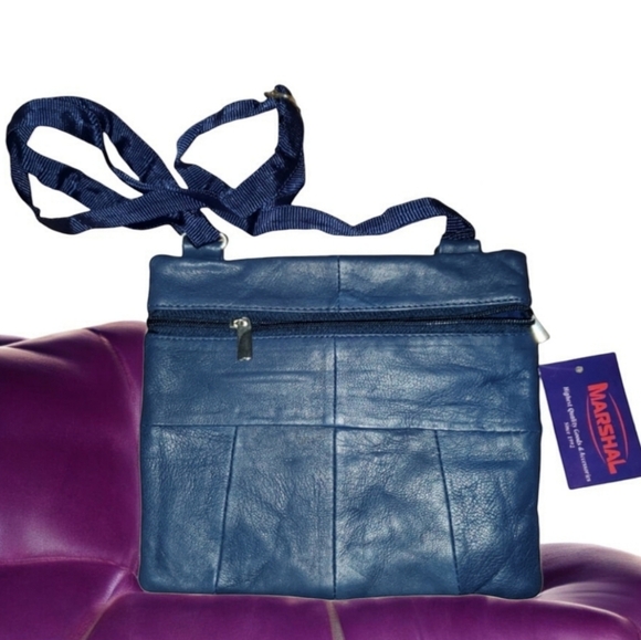 Marshal soft leather cross-body bag! - Picture 2 of 3